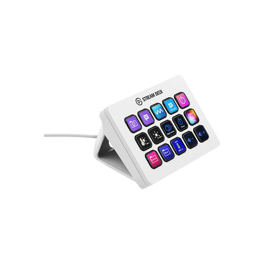 TECLADO P/STREAMING ELGATO STREAM DECKMK.2, 15 TECLAS, BLANCO