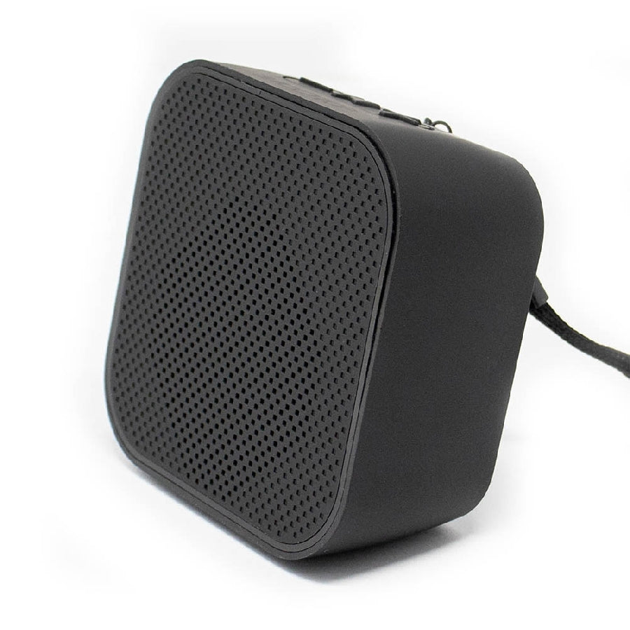 BOCINA BLUETOOTH BD90 BACKDROP NEGRA 3W SD CARD/MANOS LIBRES/BT/RADIO FM/USB