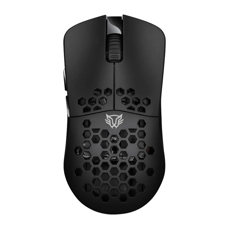 Mouse Gamer | Multidispositivo Speeder Light MG969 | Inalámbrico 2.4 MHz + 2 Modos Bluetooth / Caratula ultra ligera / Recargable Tipo C + 300 mAh / 5000 DPI / Iluminación Led + 6 Botones