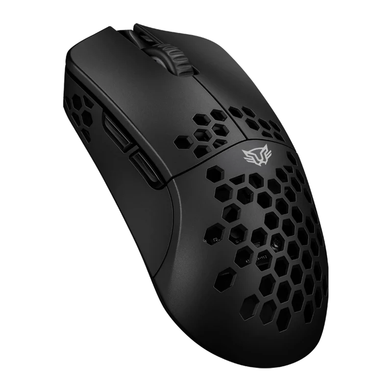 Mouse Gamer | Multidispositivo Speeder Light MG969 | Inalámbrico 2.4 MHz + 2 Modos Bluetooth / Caratula ultra ligera / Recargable Tipo C + 300 mAh / 5000 DPI / Iluminación Led + 6 Botones