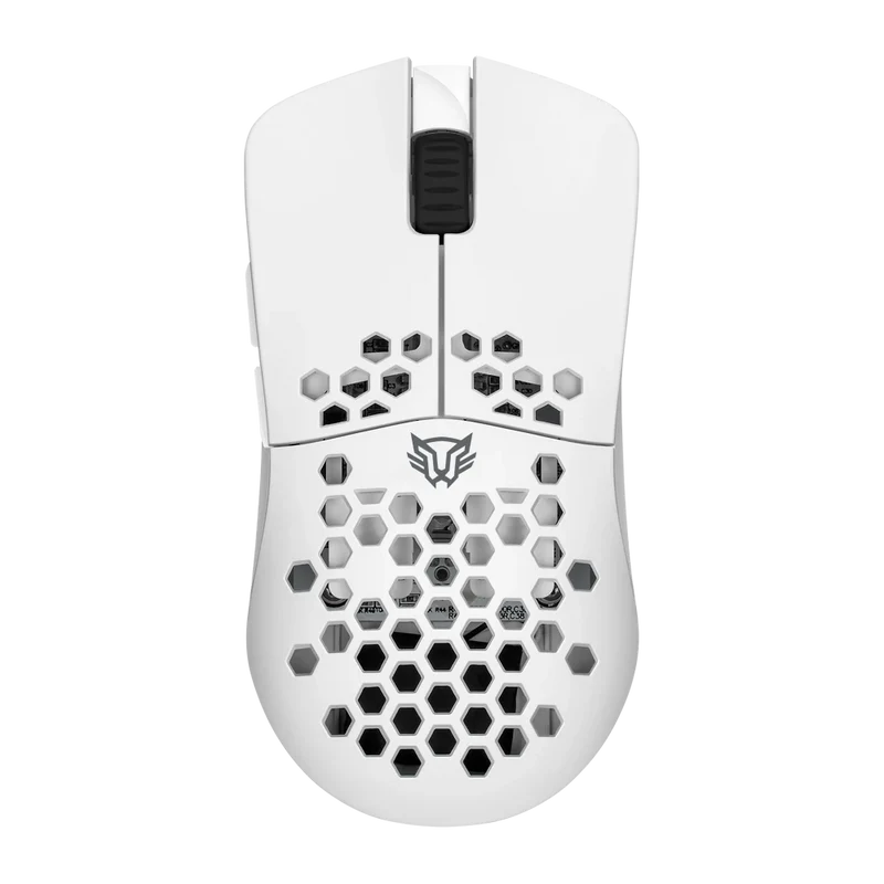 Mouse Gamer | Multidispositivo Speeder Light MG969 | Inalámbrico 2.4 MHz + 2 Modos Bluetooth / Caratula ultra ligera / Recargable Tipo C + 300 mAh / 5000 DPI / Iluminación Led + 6 Botones