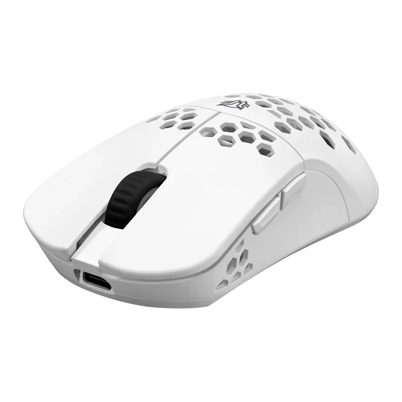 Mouse Gamer | Multidispositivo Speeder Light MG969 | Inalámbrico 2.4 MHz + 2 Modos Bluetooth / Caratula ultra ligera / Recargable Tipo C + 300 mAh / 5000 DPI / Iluminación Led + 6 Botones