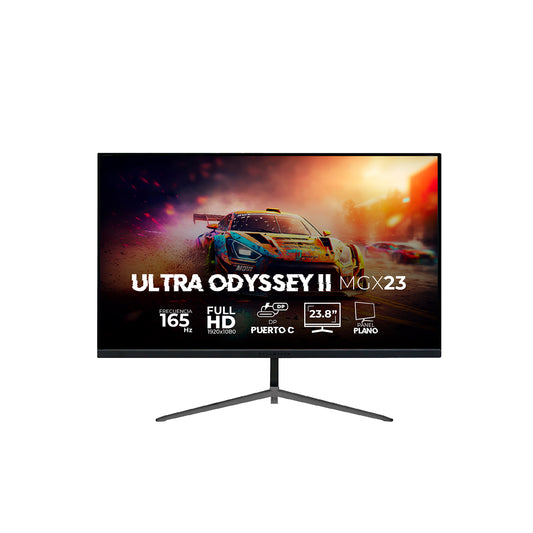 MONITOR 23.8" BALAM RUSH (BR-938341) ULTRA ODISSEYII MGX23,1920*1080,165HZ,1MS,HDMI,DP,PLANO,NEGRO