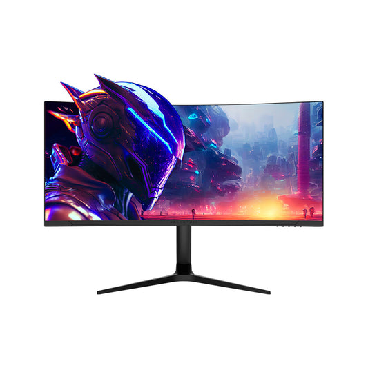 MONITOR 34" BALAM RUSH (BR-938655) EXTREME EARTH MGX34C,3440*1440,144HZ,1MS,HDMI,DP,CURVO,NEGRO