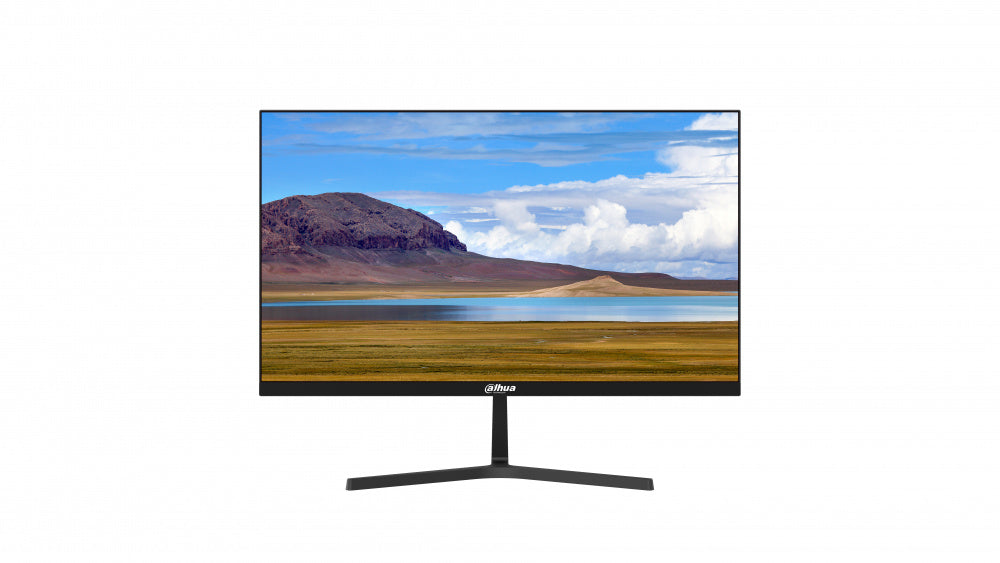 MONITOR LED DAHUA DHI-LM24-B200S 23.8 FHD 1920X1080, ASPECTO 16:9, 75 HZ, TR 5 MS, PANEL VA, HDMI (1) Y VGA (1), BOCINAS 1W COLOR NEGRO LOW BLUE LIGTH MARCO ULTRADELGADO