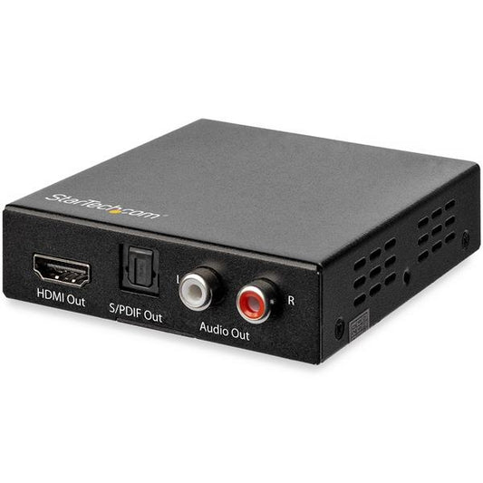 DIVISOR DE AUDIO Y VIDEO HDMI 4K 60HZ - HDR - EXTRACTOR DE AUDIO - RCA - STARTECH.COM MOD. HD202A