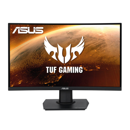 Monitor curvo para juegos TUF Gaming VG24VQE: 23.6 pulgadas Full HD (1920 x 1080), 165 Hz, Extreme Low Motion Blur™, FreeSync™ Premium, 1 ms (MPRT), Shadow Boost