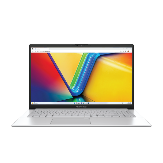 Asus Portatil Laptop ASUS VivoBook Go 15 E1504G E1504GA-NJ324W, Procesador Intel Core i3-N305 (6MB Cache, 3.8 GHz, 8C/8T), 8GB RAM DDR4, 128GB SSD UFS 2.1, Intel UHD Graphics, 15.6" FHD (1920 x 1080), Led Panel, Pantalla Antirreflejante, 2-speaker system